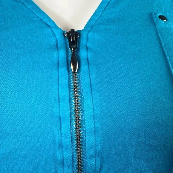 Torrid zip front challis teal dress size 2-2X/18-20 - Picture 10 of 16